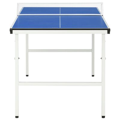 vidaXL 150 cm lauatennise laud võrguga 152 x 76 x 66 cm, sinine