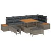 vidaXL Aia Diivanikomplekt padjaga 9 pcs Hall