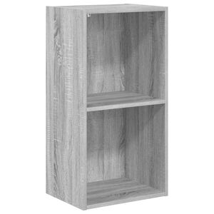 vidaXL raamaturiiul, hall Sonoma tamm, 40x30x77 cm, tehispuit