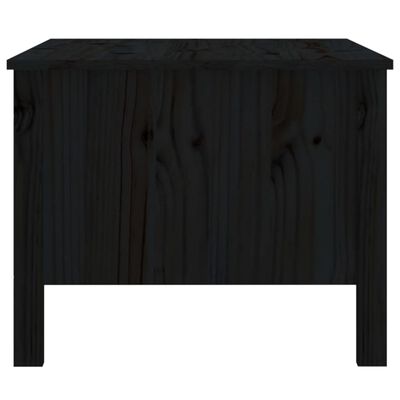 vidaXL kohvilaud, must, 100 x 50 x 40 cm, männipuit