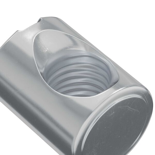 vidaXL M&ouml;&ouml;bli barrel mutter 3462 pcs Tsinkkattega M6 x 13 mm Raud