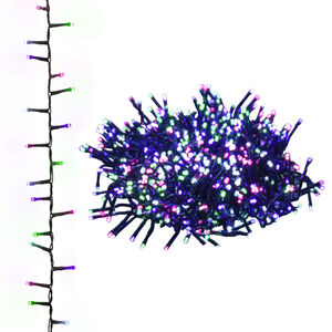 vidaXL LED-valgusriba, 400 LEDi, pastelne v&auml;rviline, 13 m, PVC