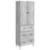 vidaXL Kapi Komplekt 2 pcs Hall Sonoma 66 x 34,5 x 90 cm Tehispuit