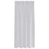 vidaXL Voile Kardin kardinatega 2 pcs Helehall 175 x 140 cm Pol&uuml;ester