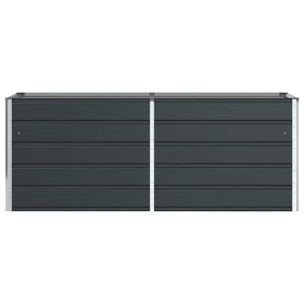 vidaXL Taimekast Antratsiit 480 x 50 x 45 cm Tsinkteras