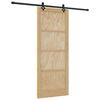 vidaXL Libisev uks ORKDAL Naturaalne 86 x 211 cm Toekas m&auml;nnipuit