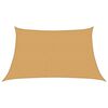 vidaXL p&auml;ikesevari puri 160 g/m&sup2; trapets liivakarva 3/4 x 2 m HDPE