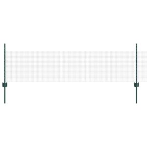 vidaXL Keevitatud traadi aed postiga 50 x 0,5 m (L x K)