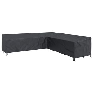 vidaXL M&ouml;&ouml;bli kate Must 325 x 325 x 80 cm 600D Oxford Kangas