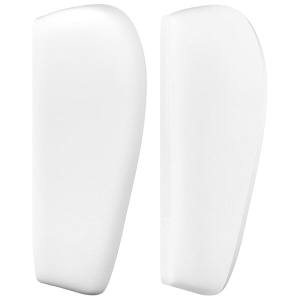 vidaXL voodipeats servadega, valge, 83x23x78/88 cm, kunstnahk