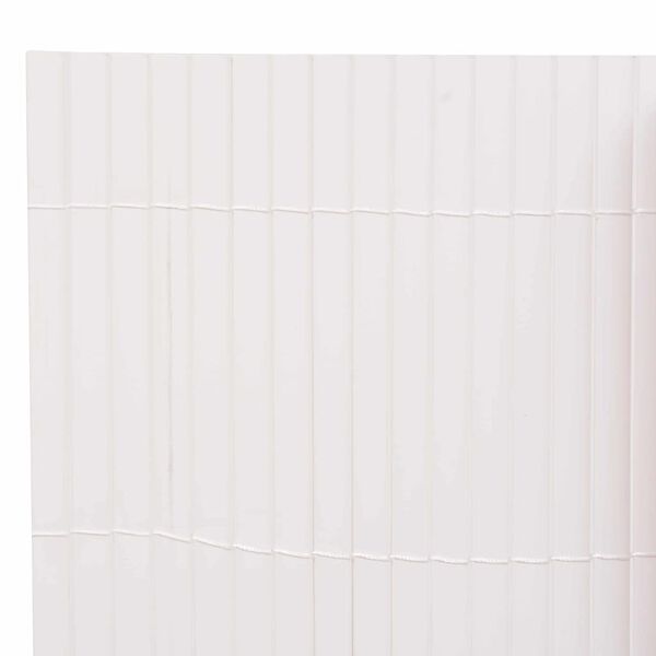 vidaXL Aiandus aiapaneel Valge 150 x 500 cm PVC