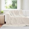 vidaXL Viskab tekid 6 pcs cream 270 x 240 cm Fliis