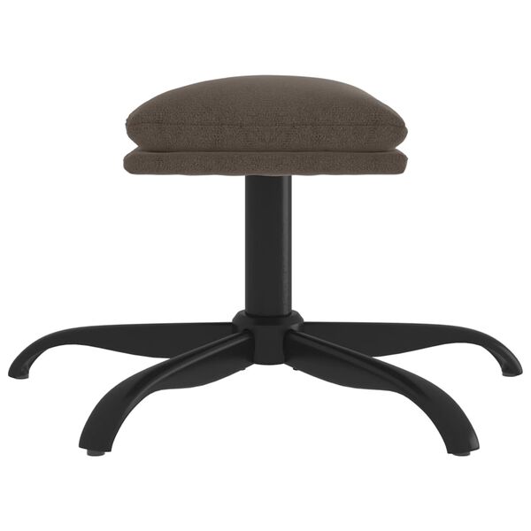 vidaXL jalapink, tumehall, 60x60x36 cm, mikrofiiber kangas