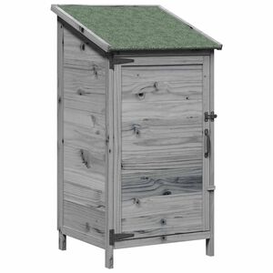 vidaXL Aiashed katusega lukuga Hall 59 x 56 x 113,5 cm Tugev kuusepuit