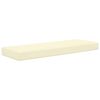 vidaXL Aia istepadjake cream 115 x 40 x 8 cm 100% Pol&uuml;ester