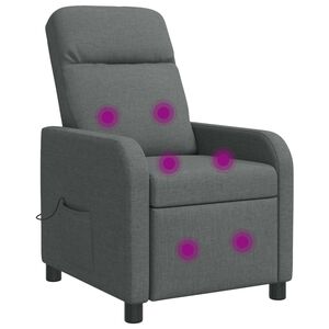 vidaXL Massaažikalletool Tumehall kangas
