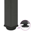 vidaXL konsoollaua jalad 4 tk, antratsiithall, 72&ndash;74 cm, teras