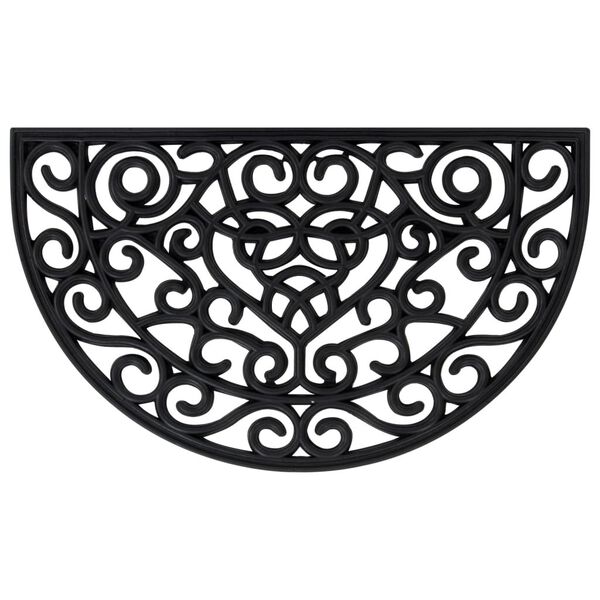 vidaXL uksematt, poolring, 45 x 75 cm, kumm