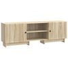 vidaXL Telerikapp Sonoma tamm 150 x 31 x 50 cm T&ouml;&ouml;deldud puit