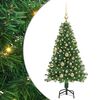 vidaXL Tehisj&otilde;ulupuu Roheline 120 cm PVC ja Teras ja Plast