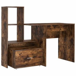 vidaXL Laud Suitsetatud tamm Tehispuit 131,5 x 50 x 106,5 cm