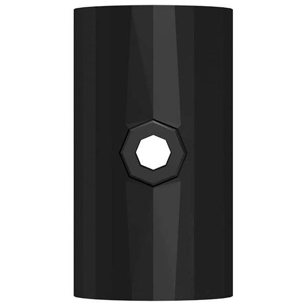 vidaXL Jalgpallilaudade stopperid 10 pcs Must 1,7 x 1,7 x 3,2 cm PP