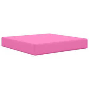 vidaXL V&auml;lim&ouml;&ouml;blitugi patja Roosa 60 x 60 x 8 cm Pol&uuml;ester