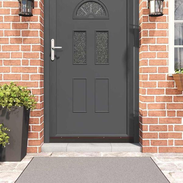 vidaXL Kruvitavad uksel&ouml;&ouml;kide tihendid 12 pcs Pruun 100 cm