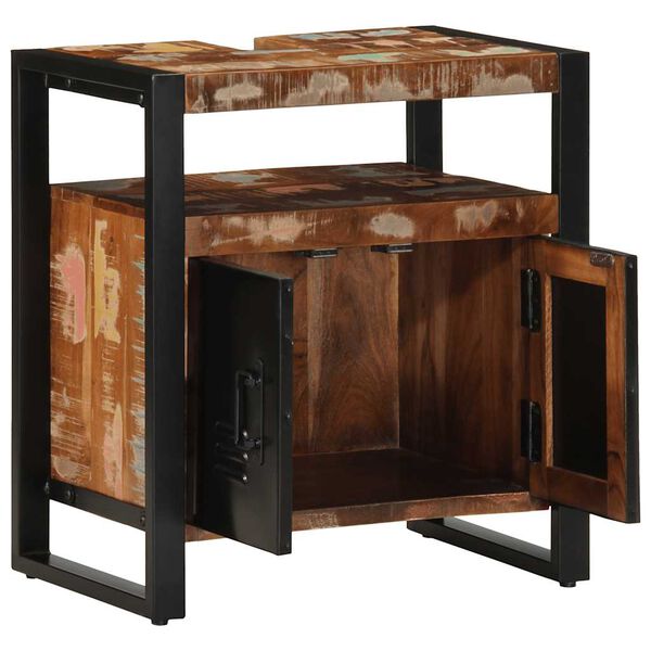 vidaXL vannitoa valamukapp 55x35x60 cm taaskasutatud t&auml;ispuidust