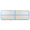 vidaXL täispumbatav võimlemismatt pumbaga 600 x 100 x 10 cm PVC sinine