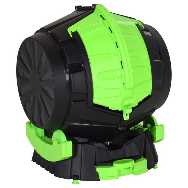 vidaXL trummelkomposter, 49,5 x 44,5 x 57 cm, 50 l