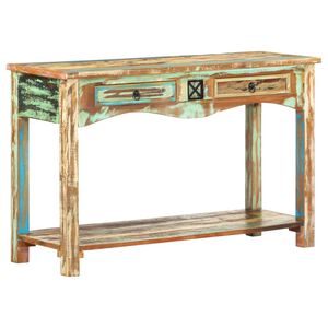 vidaXL konsoollaud 120 x 40 x 75 cm, taastatud puidust