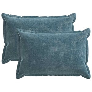 vidaXL Diivanipadi 2 pcs HOUTEN Sinine 50 x 70 cm &Scaron;en&uuml;&uuml;lfabric