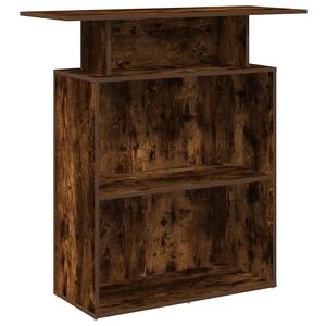 vidaXL vastuv&otilde;tulaud suitsutamm 100x40x104 cm ehituspuit