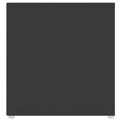vidaXL telerikapp, hall, 107x35x37 cm, puitlaastplaat