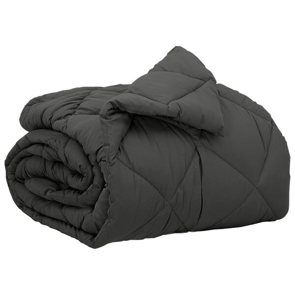 vidaXL T&auml;ispika aasta tekk Antratsiit 200 x 155 cm Mikrokiud