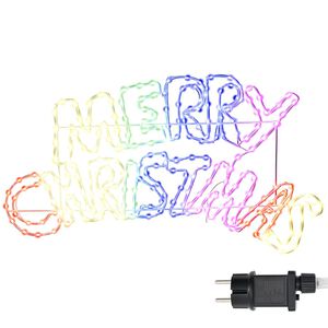 vidaXL J&otilde;ulud Sildid koos 240 LED-iga Mitmev&auml;rviline 99,5 x 54 cm PVC