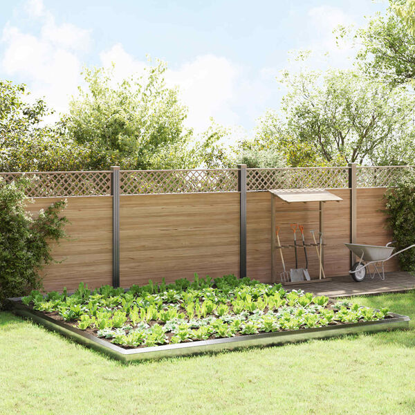 vidaXL R&auml;stikuaed 20 pcs H&otilde;bedane Roostevaba teras