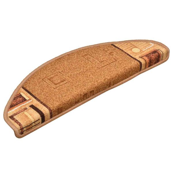 vidaXL isekleepuv trepivaip 15 tk, beež, 65 x 21 x 4 cm