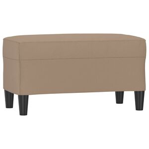 vidaXL pink, cappuccino, 70 x 35 x 41 cm, kunstnahk