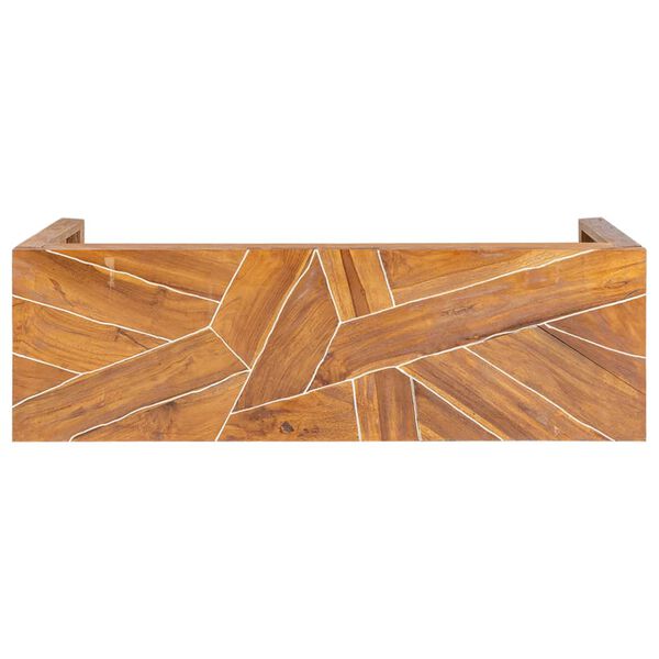 vidaXL telerialus, 110x60x38 cm, tiikpuu