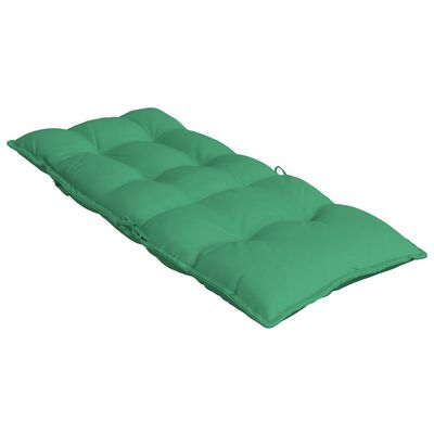 vidaXL kõrge seljatoega toolipadjad 4 tk, roheline, oxford kangas