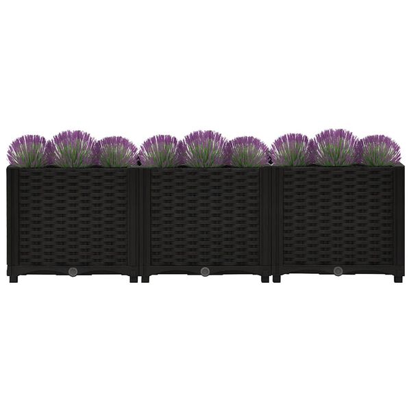 vidaXL taimekast 120 x 40 x 38 cm, polüpropüleen