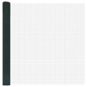 vidaXL Keevitatud Traadi Aed Roheline 1.6 x 10 m Teras