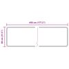 vidaXL Vaip R&auml;tikutoru MARSA Hall 450 x 80 cm Pol&uuml;ester ja PVC