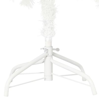 vidaXL kunstkuusk, elutruud okkad, valge, 150 cm
