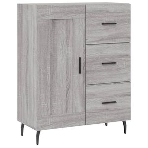 vidaXL puhvetkapp, hall, Sonoma tamm, 69,5 x 34 x 90 cm, tehispuit