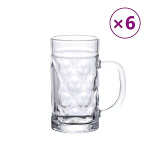 vidaXL sangaga &otilde;llekruus 6 tk, 500 ml