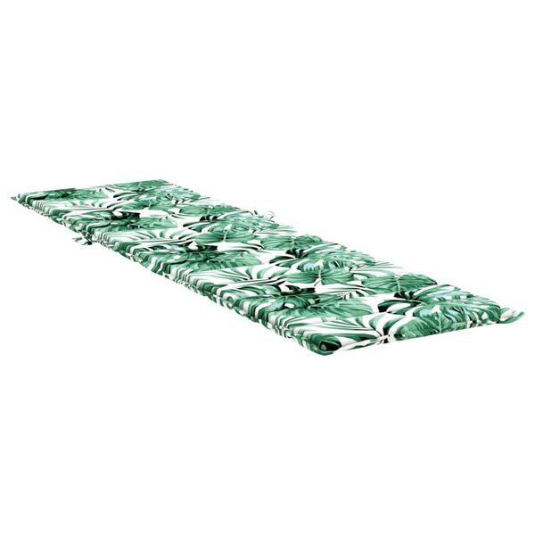 vidaXL päevitustooli padi, lehemuster, oxford kangas