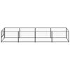 vidaXL koeraaedik, must, 4 m&sup2;, teras